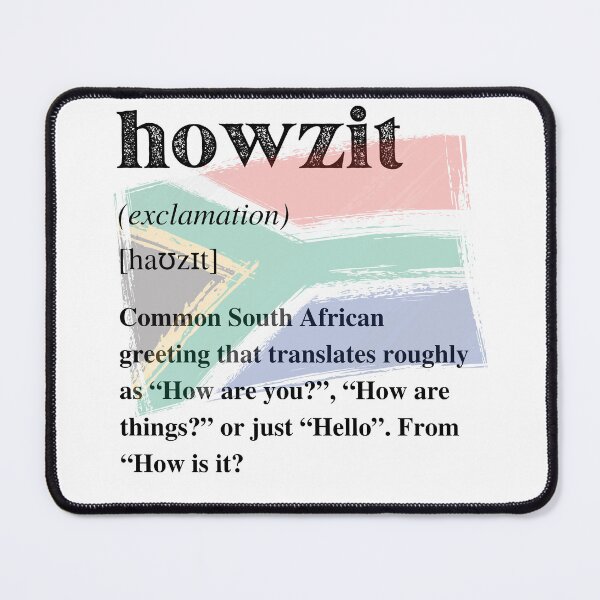 Item preview, Howzit designed and sold by MerWishes.