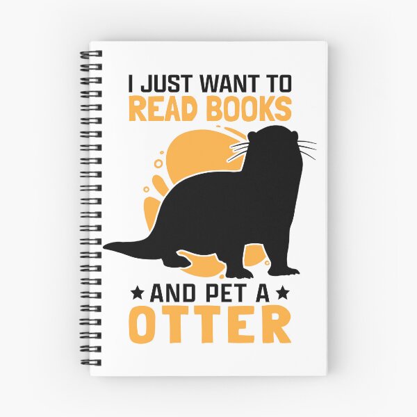 Item preview, Otters pet and books otters sea otters designed and sold by madgrfx.