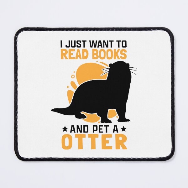 Item preview, Otters pet and books otters sea otters designed and sold by madgrfx.