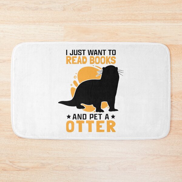 Item preview, Otters pet and books otters sea otters designed and sold by madgrfx.