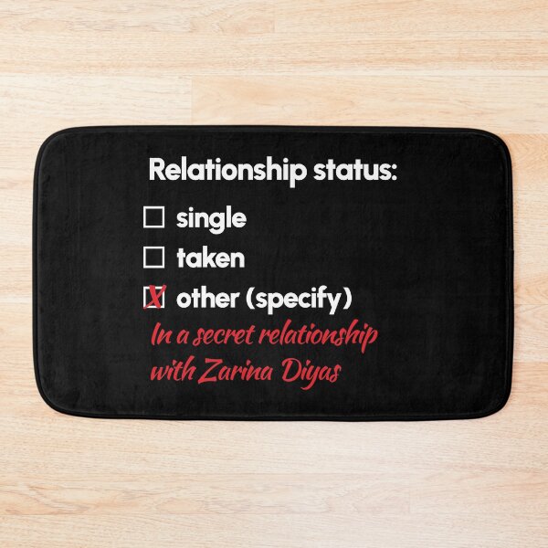 Item preview, Zarina Diyas - Relationship 2 designed and sold by 2Girls1Shirt.