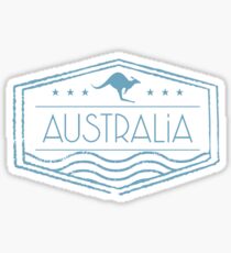 Pegatina Sello de Australia