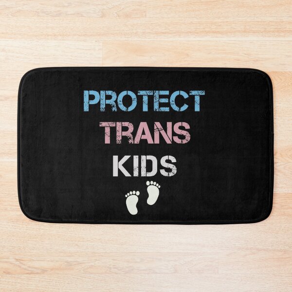Item preview, Protect Trans Kids With Children Footprints designed and sold by Design-Maniya.