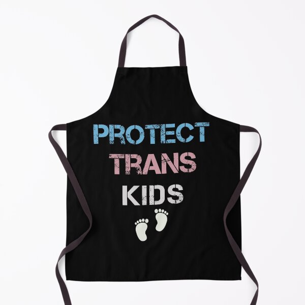 Item preview, Protect Trans Kids With Children Footprints designed and sold by Design-Maniya.