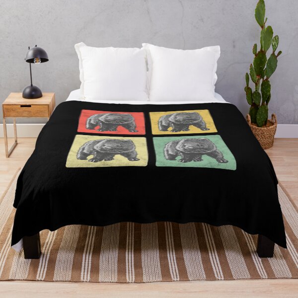 Item preview, Wombat vintage gift Australia marsupial designed and sold by madgrfx.
