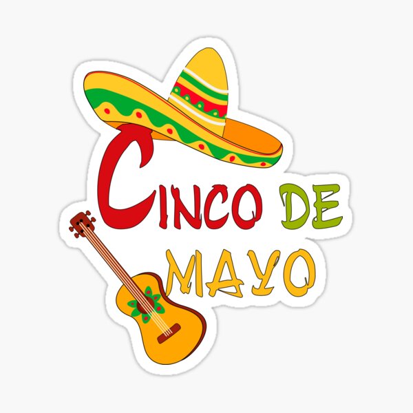 Item preview, Cinco de mayo with hat and guitar  designed and sold by Designer-amjed.