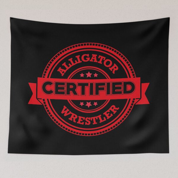 Aperçu de l'œuvre Certifié lutteur d'alligator créée et vendue par retrippy.
