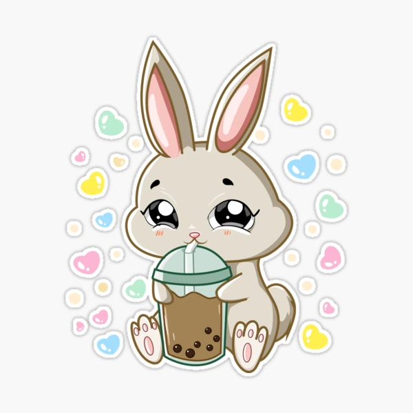 You Had Me At Boba - Boba Tea Gifts Kawaii Bubble Tea Cups Sticker for  Sale by jazminanett