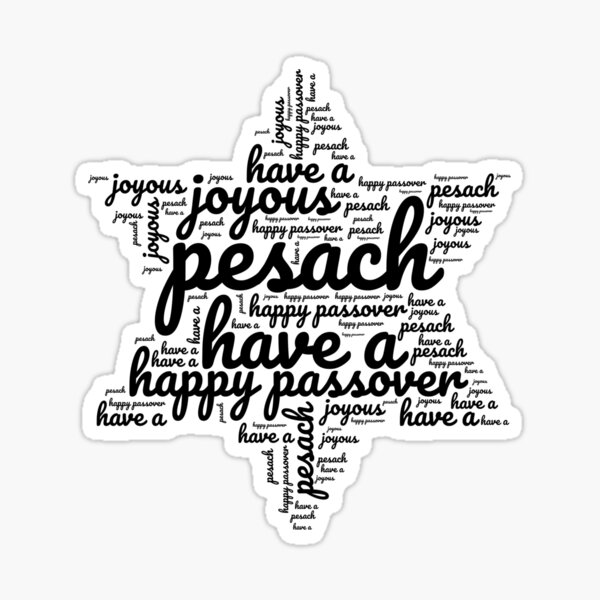 Item preview, Jewish Holiday Happy Passover Star Of David designed and sold by happinestSHOP.