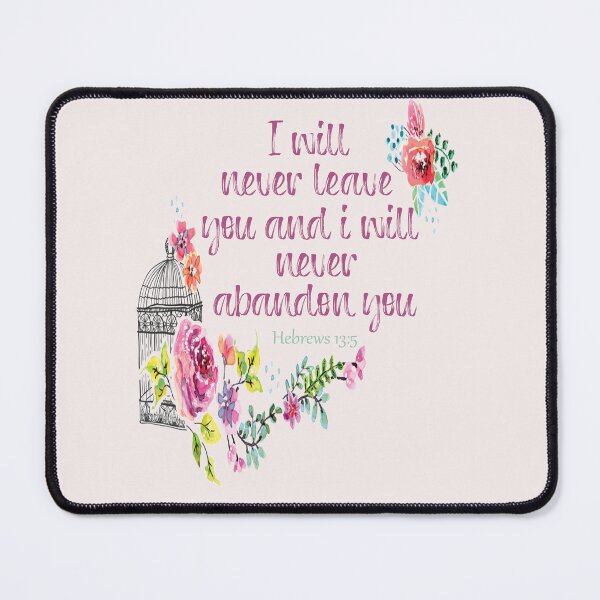 Item preview, HEBREWS 13:5 Spiral Notebook designed and sold by crafts-gift.
