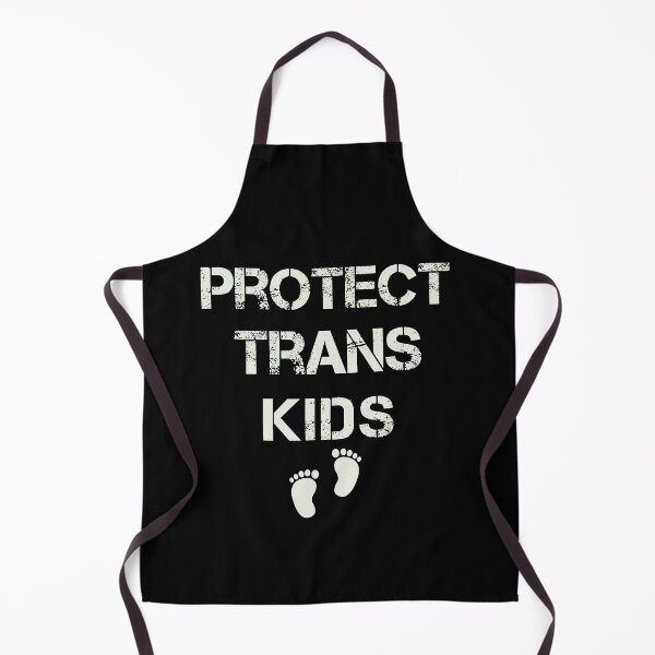 Item preview, Protect Trans Kids With Children Footprints Light Text designed and sold by Design-Maniya.