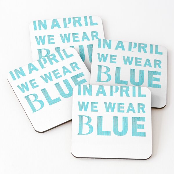 Item preview, In April I wear Blue For My Son Autism Awareness In April We Wear Blue Essential T-Shirt designed and sold by Dragsma ⭐⭐⭐⭐⭐.