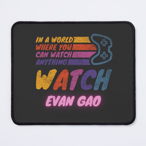 Item preview, Watch Evan Gao twitch streamer youtuber designed and sold by LAST WEEK'S STOLEN AESTHETICS.