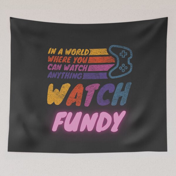 Item preview, Watch Fundy twitch streamer youtuber designed and sold by LAST WEEK'S STOLEN AESTHETICS.
