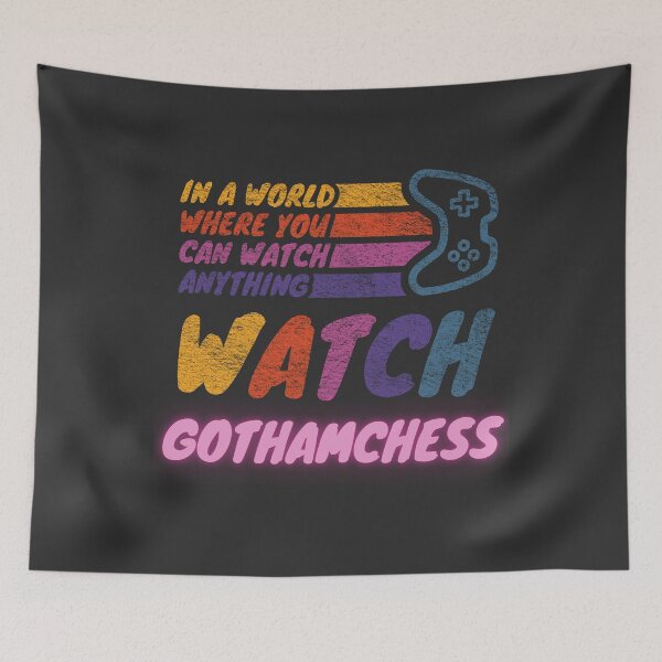 Item preview, Watch GothamChess twitch streamer youtuber designed and sold by LAST WEEK'S STOLEN AESTHETICS.