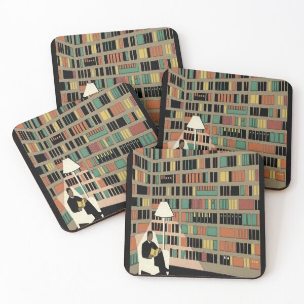Item preview, Man in Library designed and sold by alvadooley.