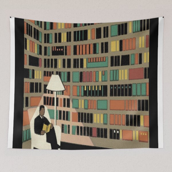 Item preview, Man in Library designed and sold by alvadooley.