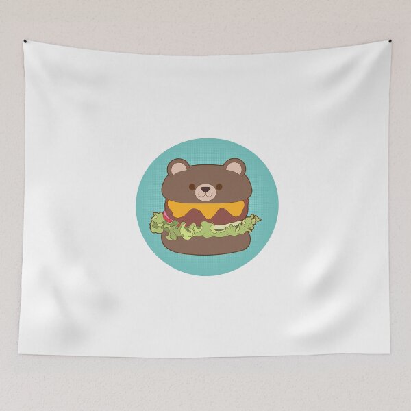 Item preview, Hamburguesa de oso designed and sold by lerdoberdo.