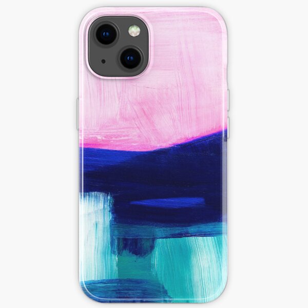 The edge of morning abstract iPhone Soft Case