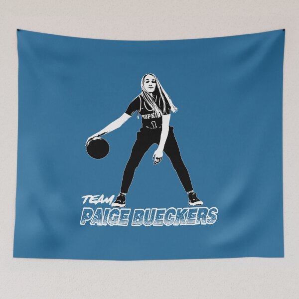 Item preview, paige bueckers black and white basic design designed and sold by RuizStore.