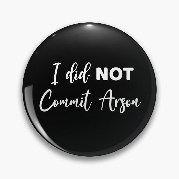 Item preview, i did not commit arson designed and sold by damone7.