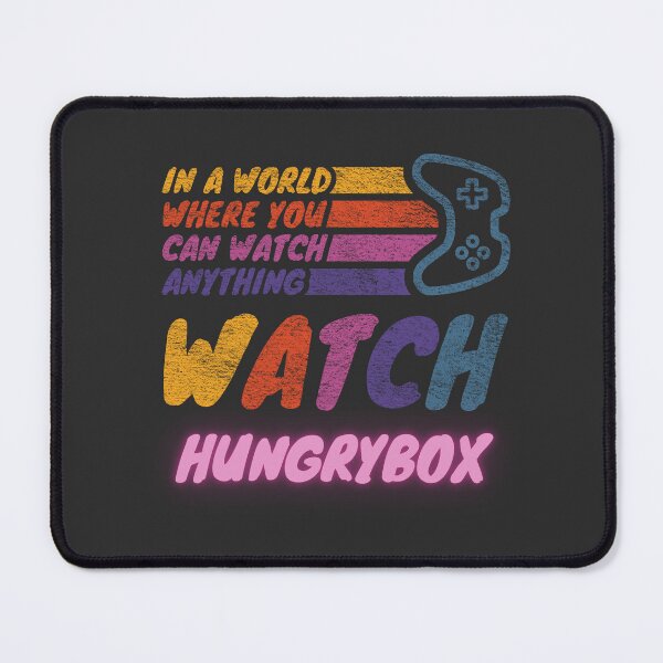 Item preview, Watch Hungrybox twitch streamer youtuber designed and sold by LAST WEEK'S STOLEN AESTHETICS.