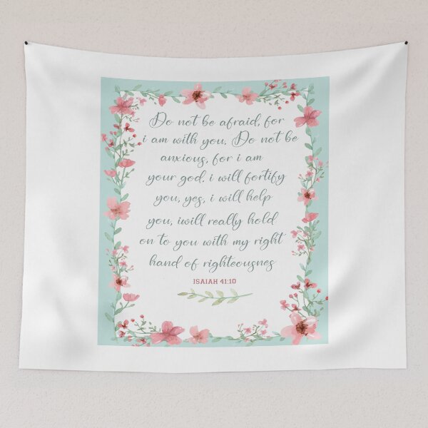 Item preview, Isaiah 41:10 spiral notebook designed and sold by crafts-gift.