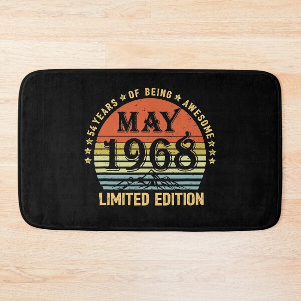 Item preview, 54 Year Old Awesome Since May 1968 Gifts 50th Birthday designed and sold by GeorgesBouvier.