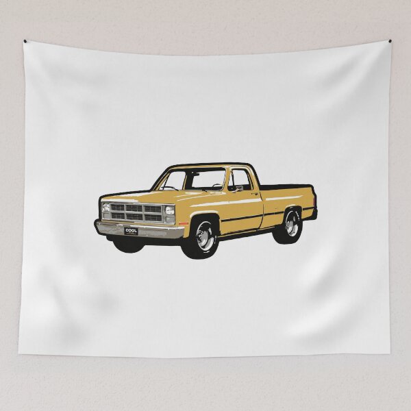 Item preview, Yellow 80s G Truck designed and sold by CoolRide.
