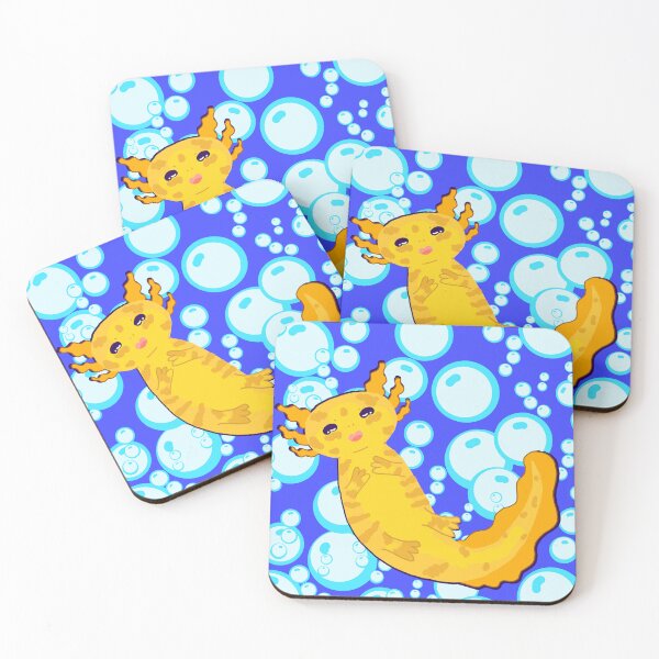 Item preview, Yellow Axolotl - Lemon Drop  designed and sold by MadderMart.