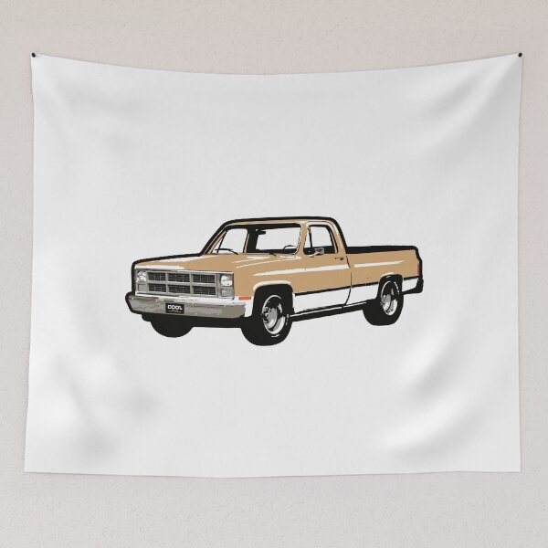 Item preview, Beige & White 80s G Truck designed and sold by CoolRide.