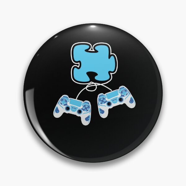 Item preview, Autism Puzzle Gamer Controller Gaming Autism Awareness designed and sold by AlexaTees.