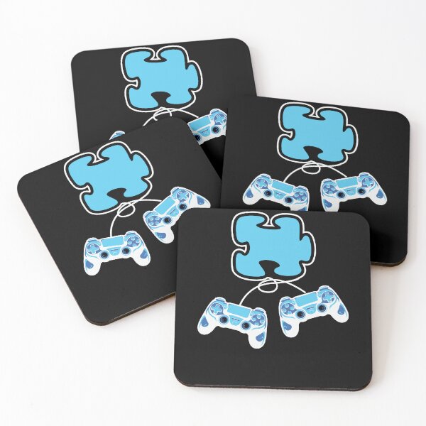 Item preview, Autism Puzzle Gamer Controller Gaming Autism Awareness designed and sold by AlexaTees.