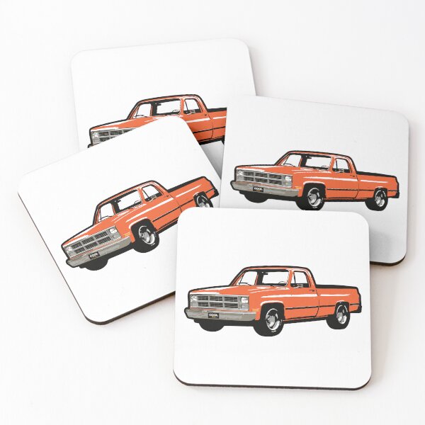 Item preview, Orange 80s G Truck designed and sold by CoolRide.