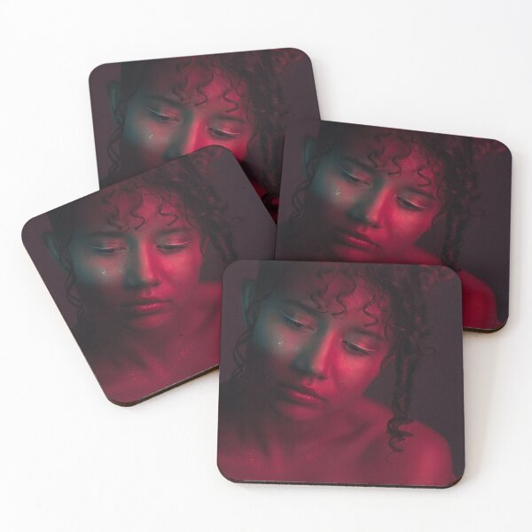 Item preview, model bathed in color with a melancholic look designed and sold by zadquielcc.