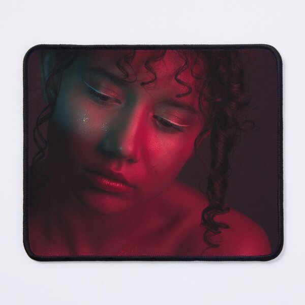 Item preview, model bathed in color with a melancholic look designed and sold by zadquielcc.