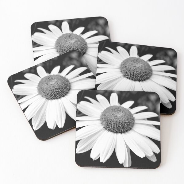 Item preview, daisy in black and white designed and sold by by-jwp.
