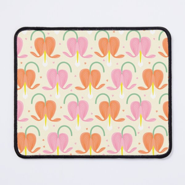 Item preview, Bleeding Hearts Orange Pink  designed and sold by Insvy Design Studio.