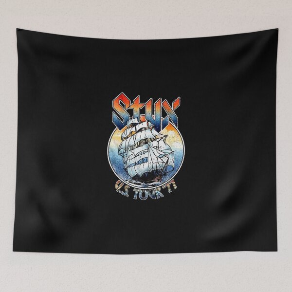 Item preview, The Styx Vintage Band 1977 Tour Sticker designed and sold by rachelVang99.