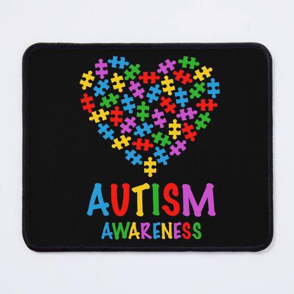 Item preview, Autism Awareness Heart Puzzle Autism Support designed and sold by AlexaTees.