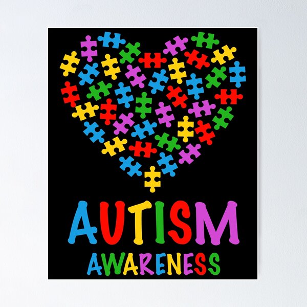 Autism Awareness Gift World Autism Day 2021 Poster for Sale by naworas