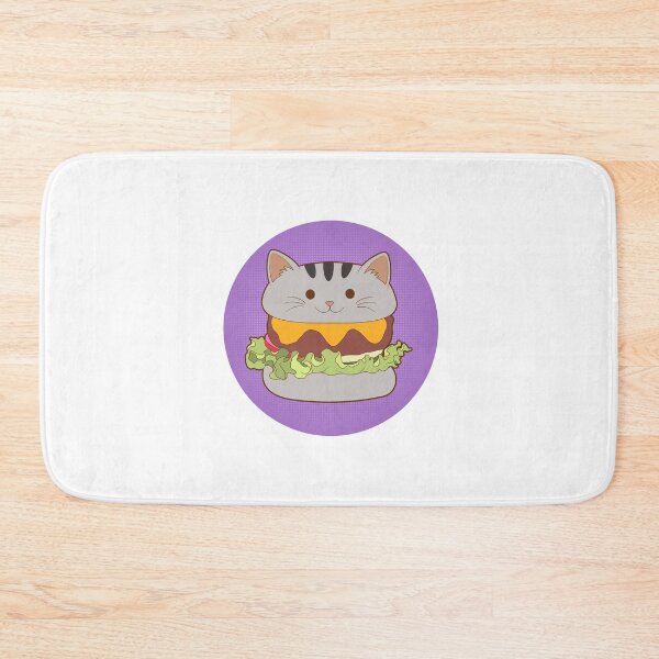 Item preview, Hamburguesa de gato designed and sold by lerdoberdo.
