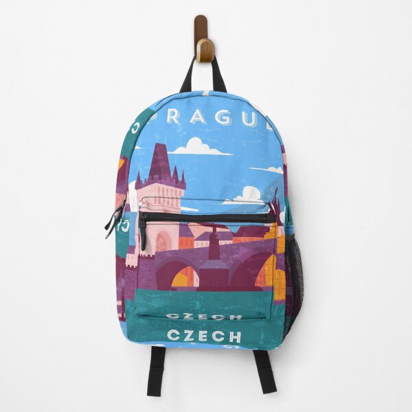 Item preview, Prague, Czech - Retro travel minimalist poster designed and sold by GreekTavern1979.