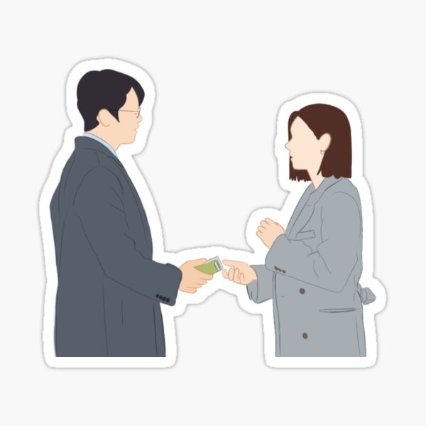 A BUSINESS PROPOSAL KIM MIN GUE AND SEOL IN AH - FOR KDRAMA LOVERS Sticker