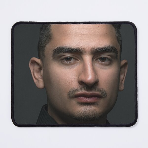 Item preview, Young man with determined and penetrating look designed and sold by zadquielcc.