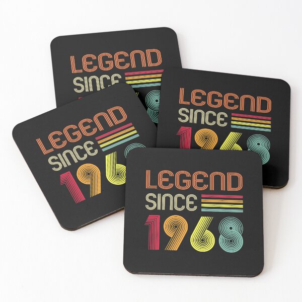 Item preview, 54 Year Old Gifts Legend Since 1968 54th Birthday Retro designed and sold by GeorgesBouvier.