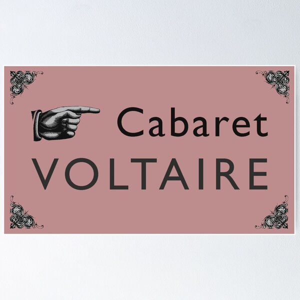 Item preview, Cabaret Voltaire designed and sold by CitiesonWalls.