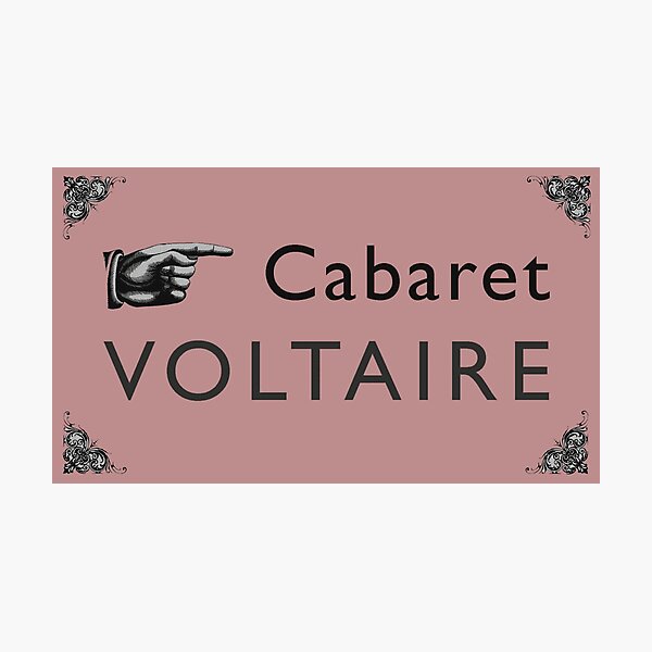 Item preview, Cabaret Voltaire designed and sold by CitiesonWalls.