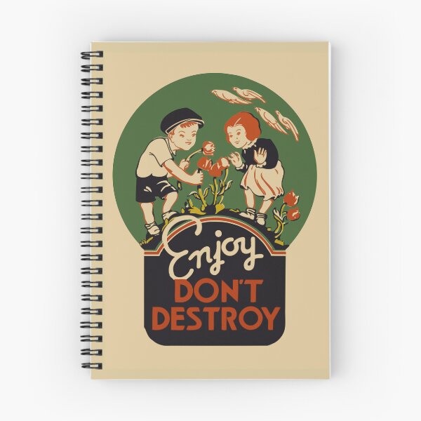Item preview, Enjoy Don't Destroy designed and sold by FutureIsRetro.