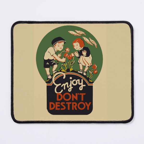Item preview, Enjoy Don't Destroy designed and sold by FutureIsRetro.